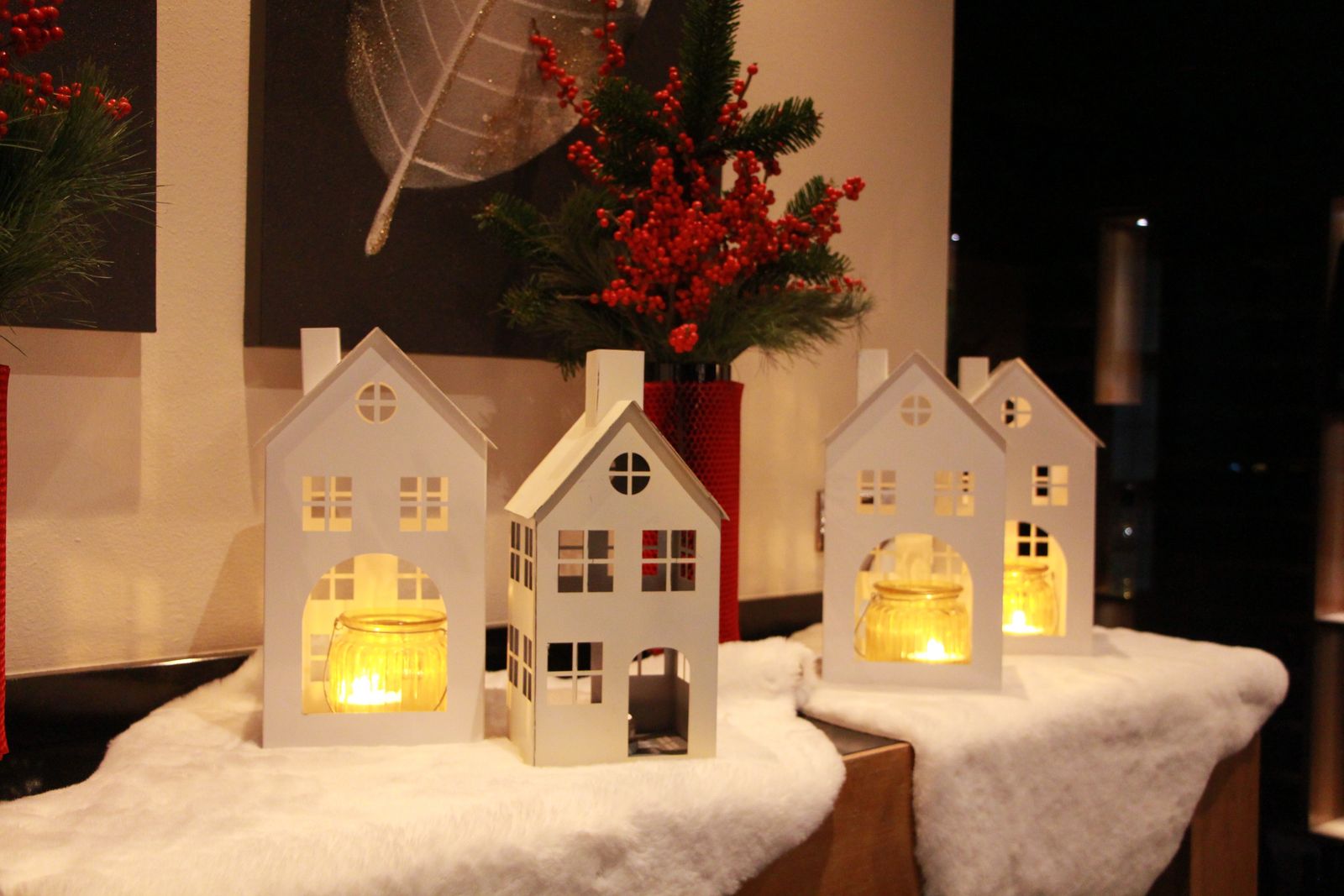Winterdeko im 5 Sterne Wellnesshotel