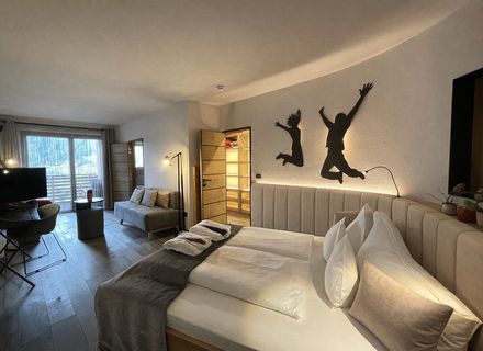 Hotel Zimmer: Familiensuite Gioia 1. Stock - Erika