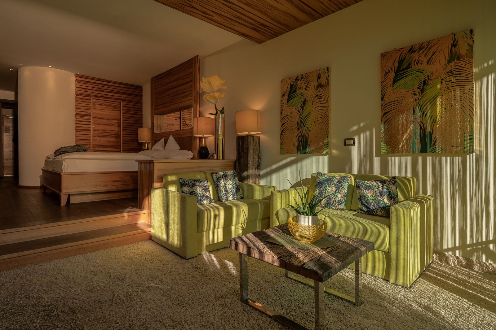 Doppelzimmer mit privatem Garten und eigener Terrasse