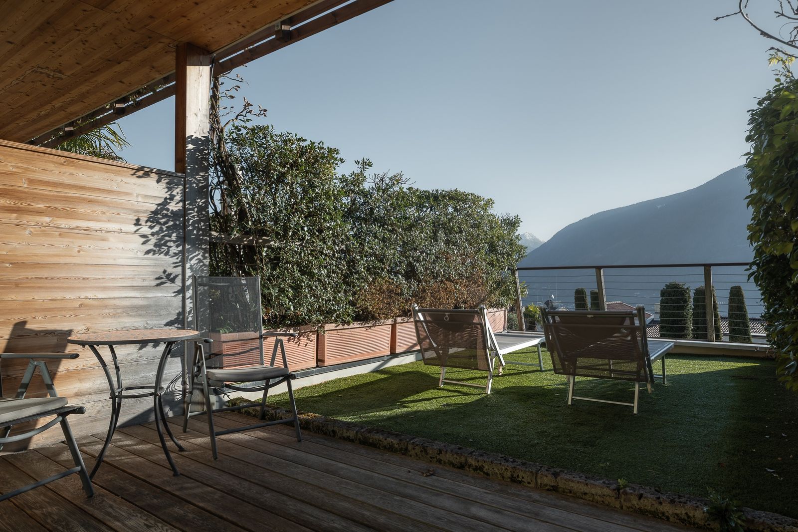 Doppelzimmer mit privatem Garten und eigener Terrasse