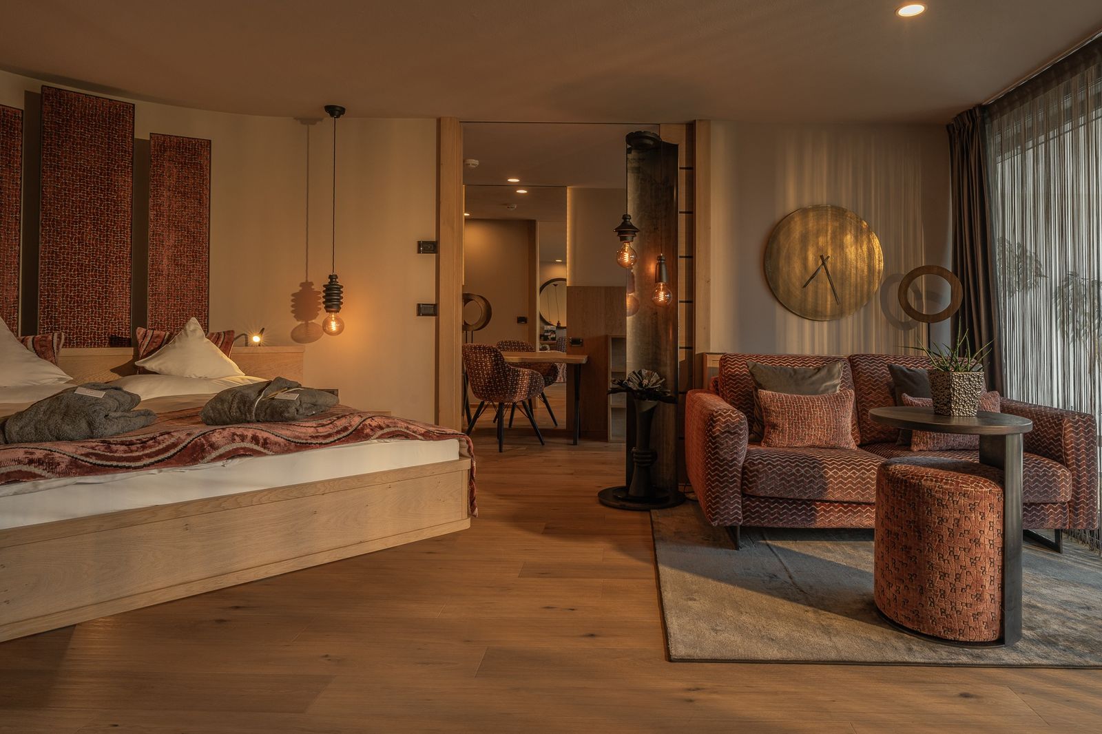 Luxussuite Fiore mit direktem Gartenzugang, privater Terrasse und Whirlpool