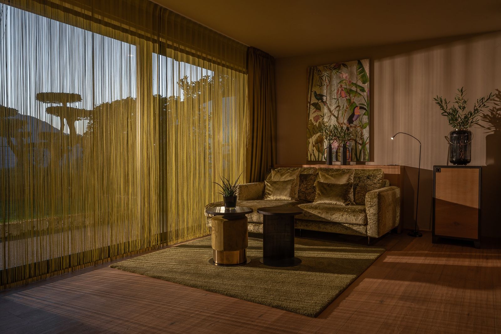 Penthouse Suite Felicità mit großzügiger Privatsphäre, Weitblick und exklusivem Wohnkomfort