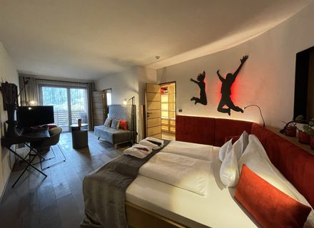 Hotel Zimmer: Familiensuite Gioia 1. Stock - Erika