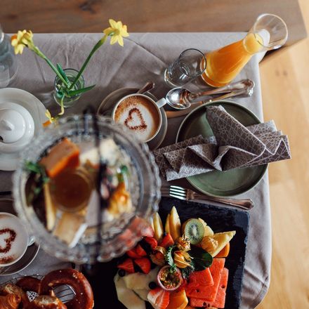 Schlemmerfrühstück am Anreisetag - Das Rübezahl