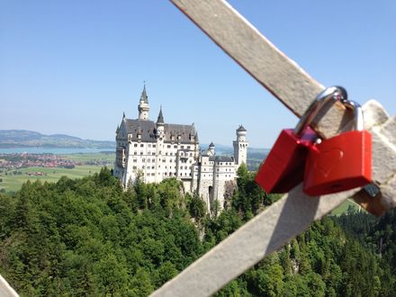 Ticket for the Neuschwanstein castle