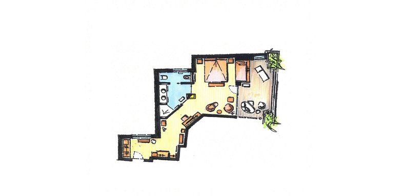 Naturhotel Waldklause: Natur Suite  image #2