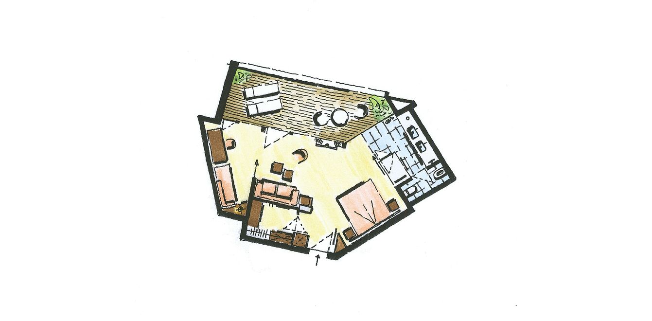 Waldklause : Rowan berry Suite