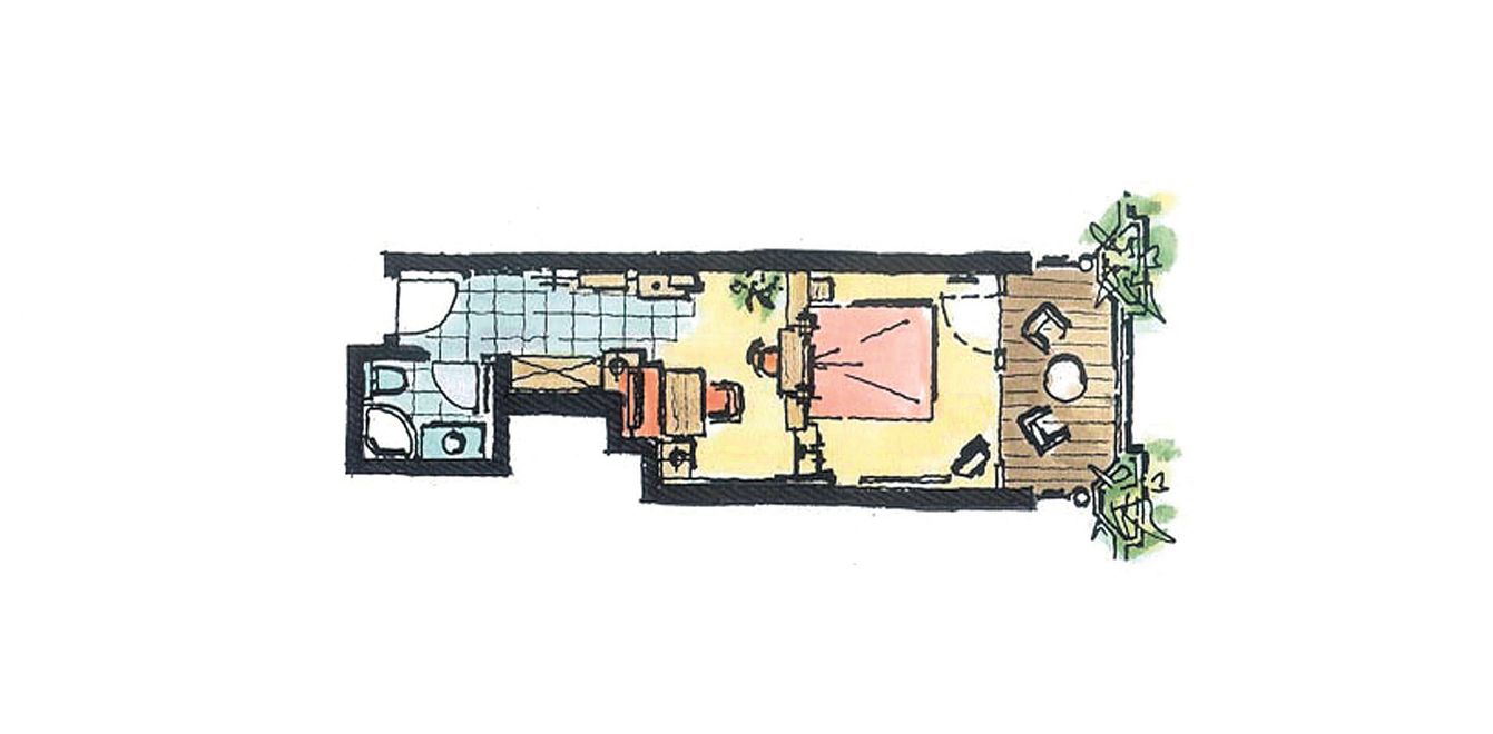 Waldklause : Waldnest süd/west