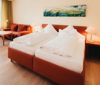 Hotel Zimmer: Doppelzimmer „Steinmäuerle“ - Sonnenhalde
