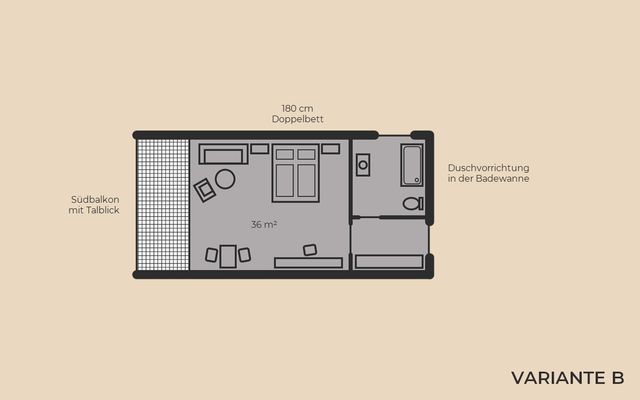 Doppelzimmer „Sattelei“ image 5 - Wellnesshotel Sonnenhalde