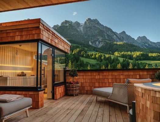 Hotel Zimmer: Berg Loft Suite - Forsthofgut