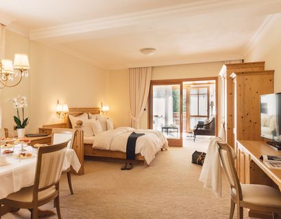 Luxury Hideaway & Spa Retreat Alpenpalace: Suite Jardin