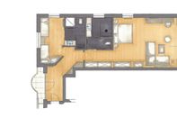 Familysuite South | main house floor plan