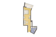 Suite Patrizia South | main house floor plan