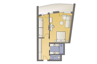 NEU! Suite Prokulus  | Stammhaus floor plan
