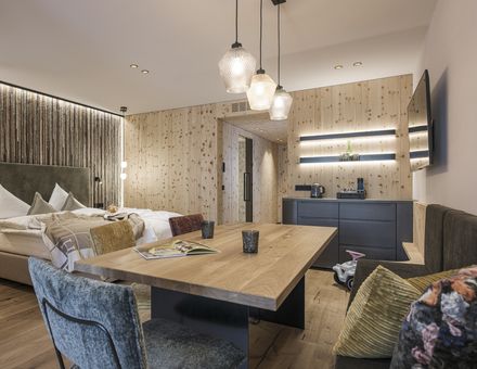 Hotel Zimmer: „60er“ Zirben Family "fit & healthy" - Mia Alpina