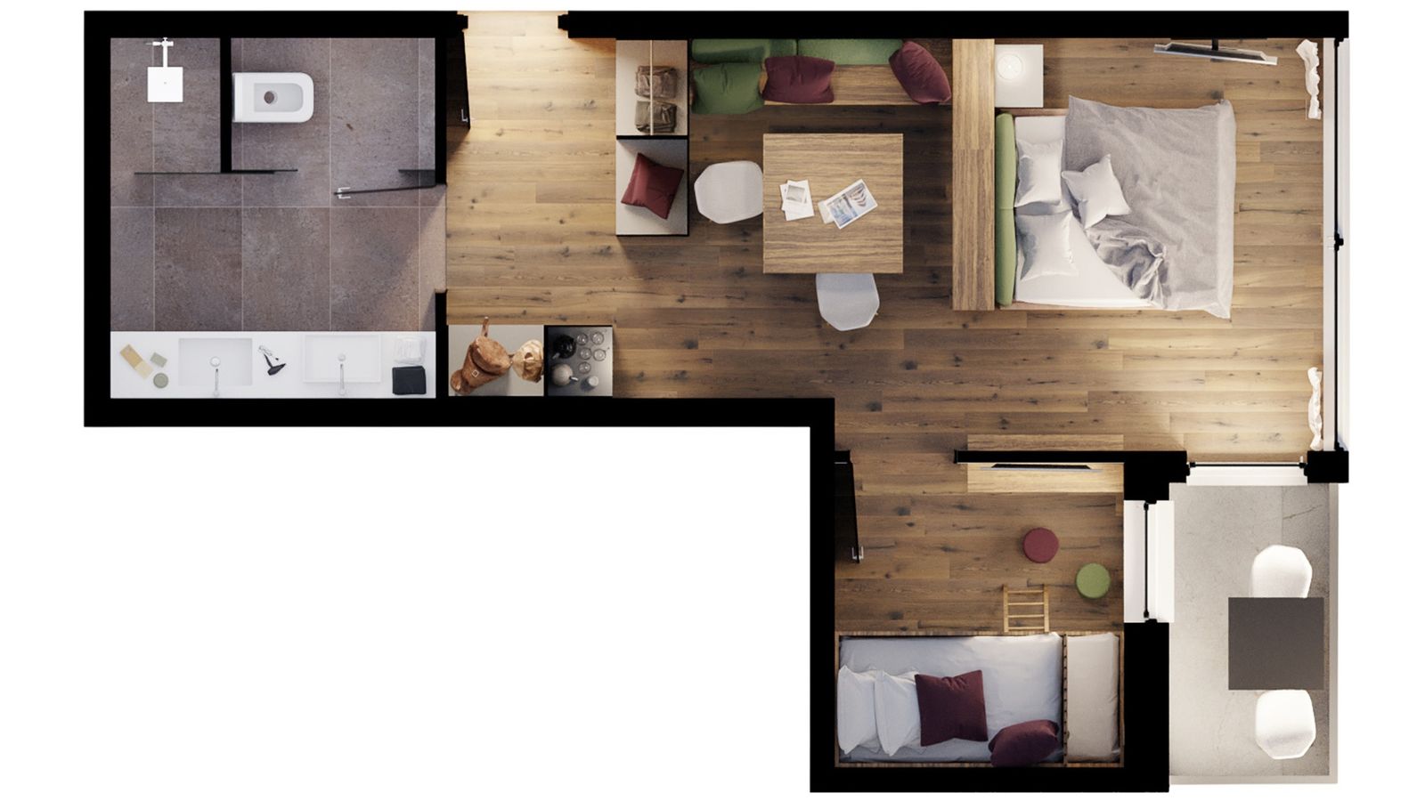 „40er" FamilySuite Panorama image 5 - Mia Alpina