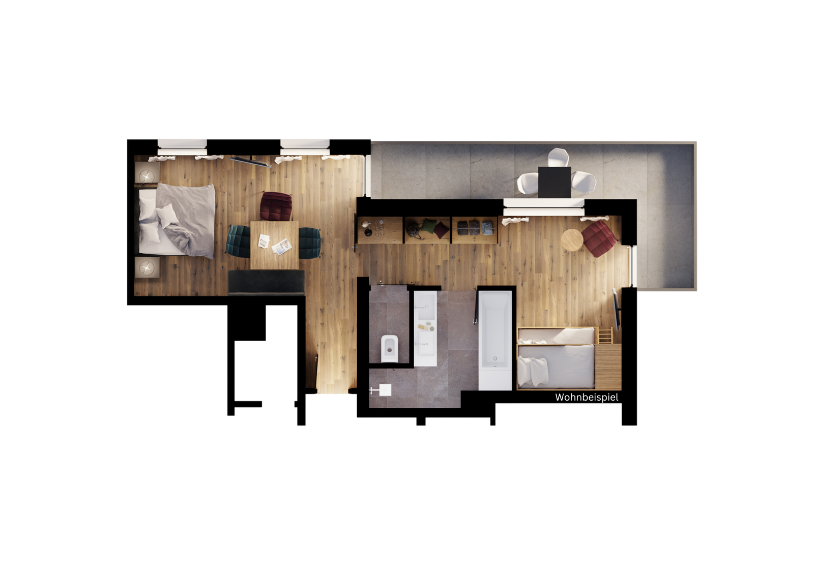 „49er" Zirben FamilySuite image 5 - Mia Alpina