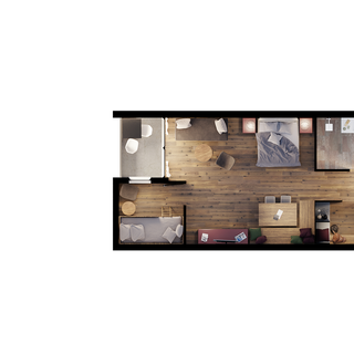 Family Suite Wood 45m² image 5 - Mia Alpina