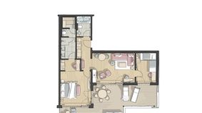 Suite familiale avec spa Römerfels 2/5 - PFALZBLICK WALD SPA RESORT