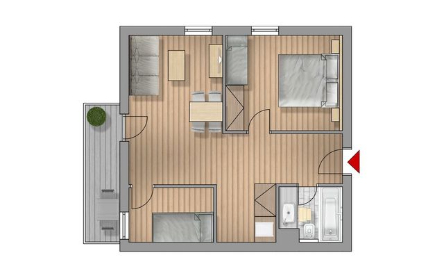 Apartment Maxi image 3 - Familotel Bayerischer Wald ULRICHSHOF Nature · Family · Design