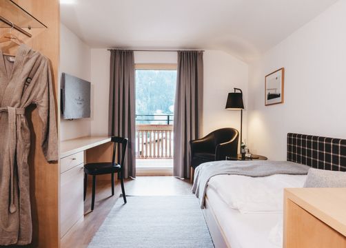 Biohotel Chesa Valisa Hirschegg Zimmer klein & gemütlich (1/4) - Das Naturhotel Chesa Valisa****s