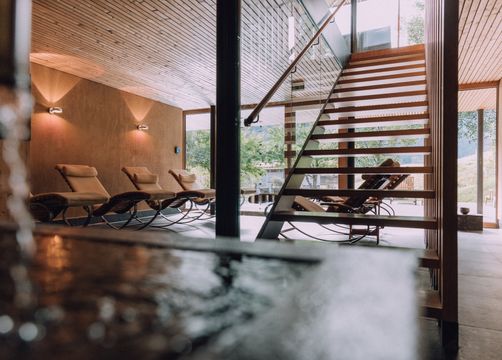 Biohotel Chesa Valisa: SPA-Bereich - Das Naturhotel Chesa Valisa****s, Hirschegg/Kleinwalsertal, Vorarlberg, Österreich