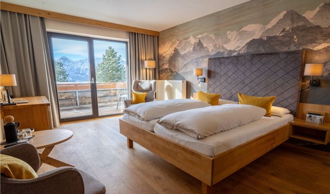 Hotel Room: PLUS Double Room "Bergblick" **** - Biohotel Eggensberger