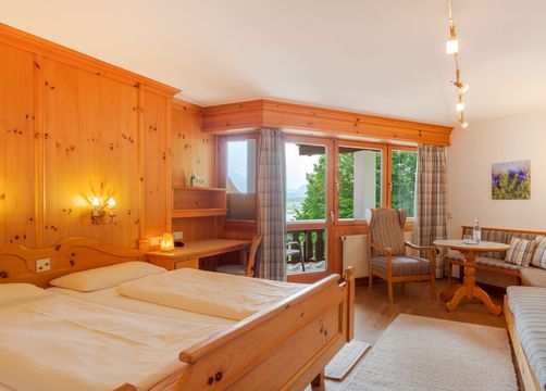 ECONOMY Double Room "Countryside Passion" (4/8) - Biohotel Eggensberger