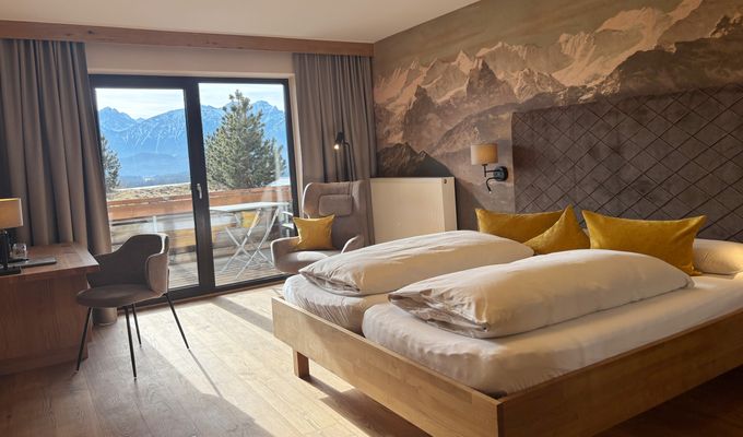 Hotel Room: PLUS Double Room "Mountain View" **** - Biohotel Eggensberger