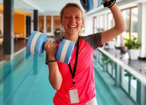 biohotel theiner's garten Frau macht Sport - Biorefugium theiner's garten