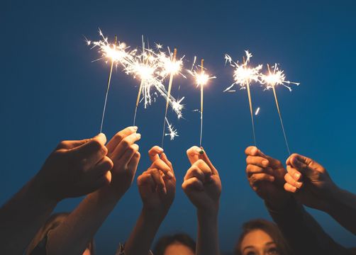 FROHES NEUES - FEUERWERK DER SINNE - Biorefugium theiner's garten