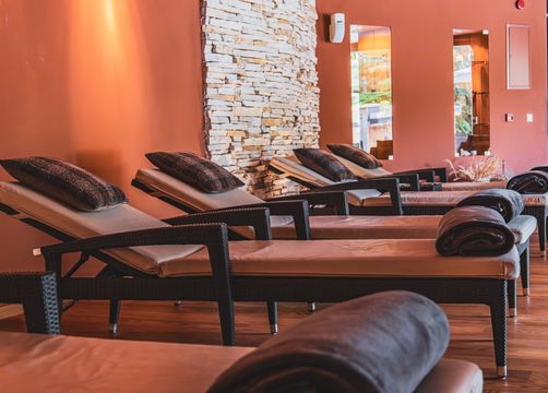 Tauber's Bio-Vitalhotel: Entspannen im Wellnessbereich - Tauber's Bio Vitalhotel, St. Sigmund, Pustertal, Trentino-Südtirol, Italien