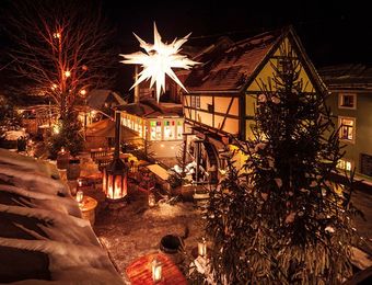 Top Deals: 3 day package with the large winter village package - Bio- & Nationalpark Refugium Schmilka
