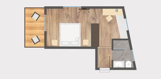 Hotel Zimmer: Biozimmer Alpin mit Balkon - Biohotel Schweitzer