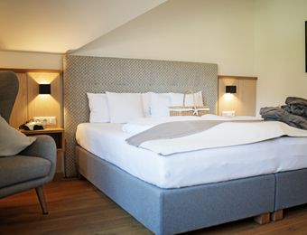  Komfort-Doppelzimmer Holunder Süd mit Balkon - moor&mehr Bio-Kurhotel