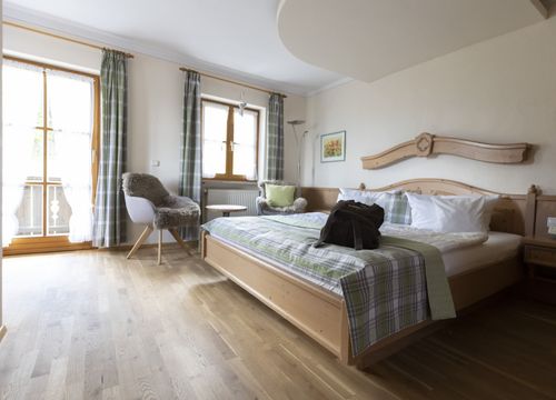 Biohotel moor&mehr Romantik Doppelzimmer Lavendel Süd (1/4) - moor&mehr Bio-Kurhotel