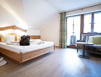  Komfort-Doppelzimmer Holunder Süd mit Balkon - moor&mehr Bio-Kurhotel