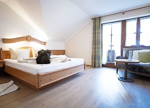 Biohotel moor&mehr Komfort Doppelzimmer Holunder (1/3) - moor&mehr Bio-Kurhotel