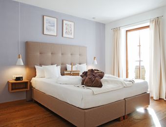  Organic Romantic Double Room "Lavender" South - moor&mehr Bio-Kurhotel