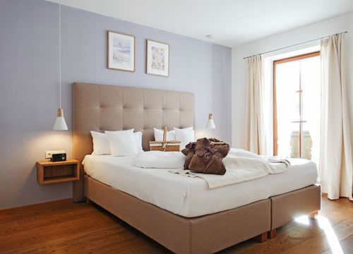 Organic Romantic Double Room "Lavender" South (1/5) - moor&mehr Bio-Kurhotel