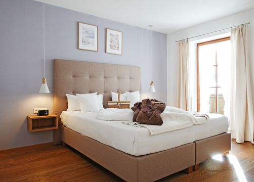 Organic Romantic Double Room "Lavender" South (1/5) - moor&mehr Bio-Kurhotel