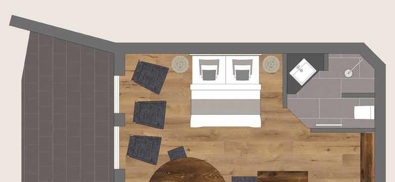 Wellness- & Aktivhotel Bodenmaiser Hof: Doppelzimmer Silber.Berg image #3