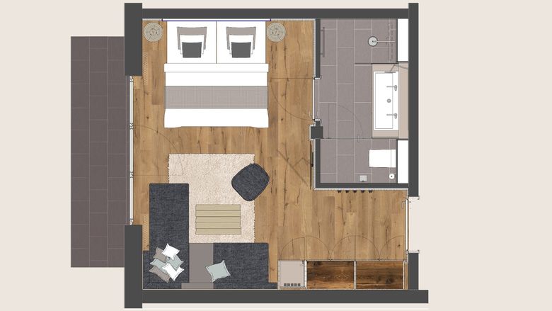 Wellness- & Aktivhotel Bodenmaiser Hof: DZ Hof.Schick  image #4