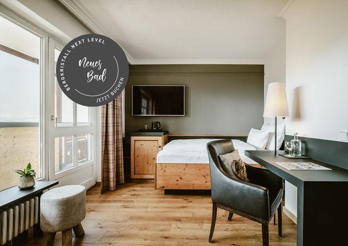 Hotel Room: SINGLE ROOM SÄNTIS - Bergkristall - Mein Resort im Allgäu