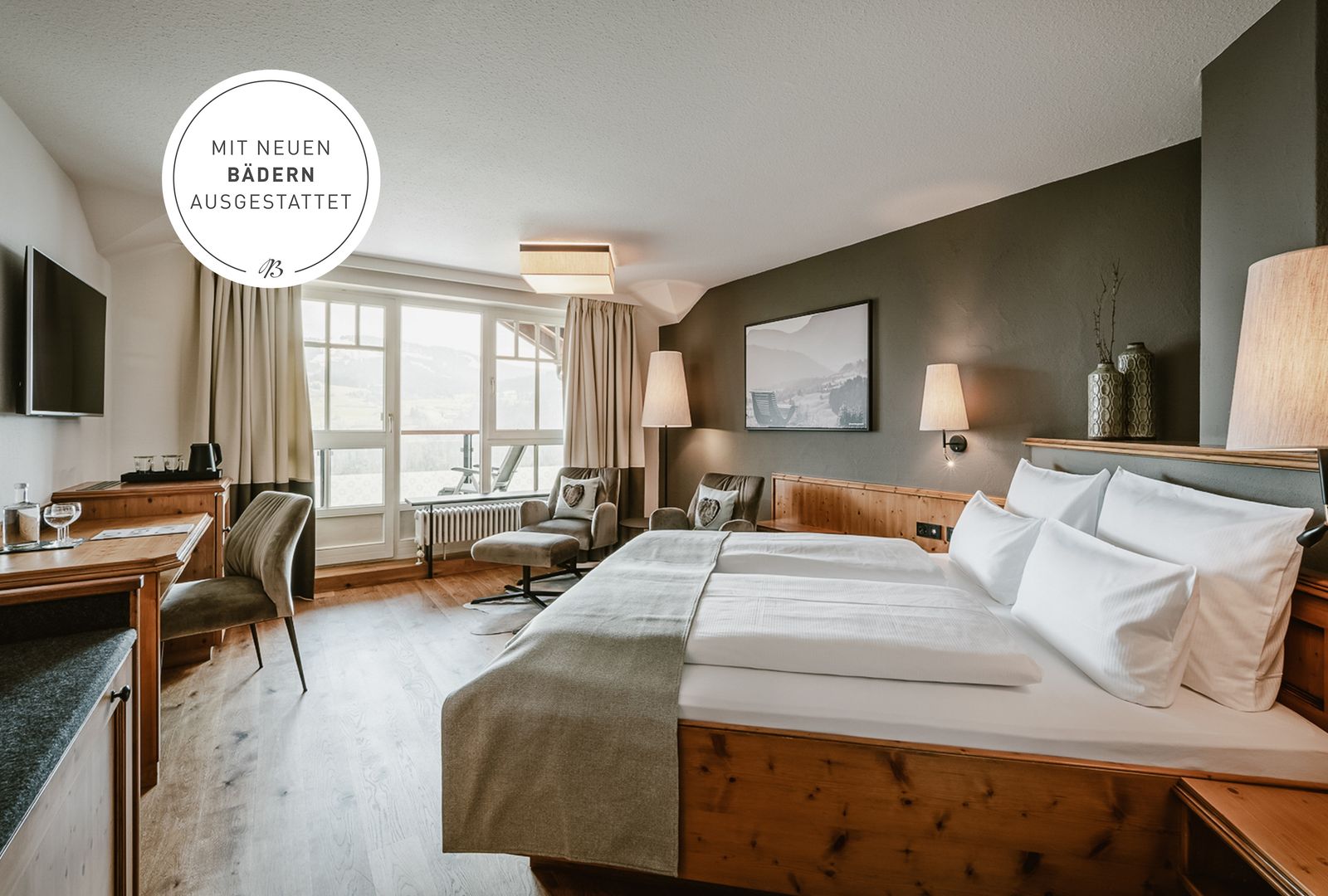 ROOM SÄNTIS - Bergkristall - Mein Resort im Allgäu