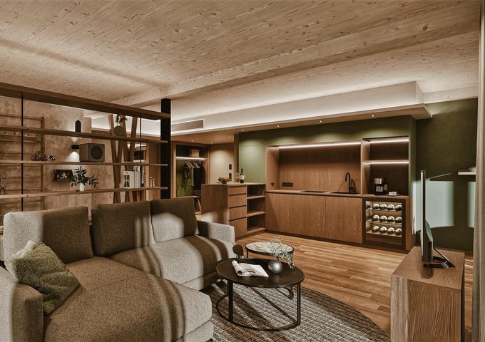 Hotel Room: MOUNTAIN SUITE with balcony - Bergkristall - Mein Resort im Allgäu