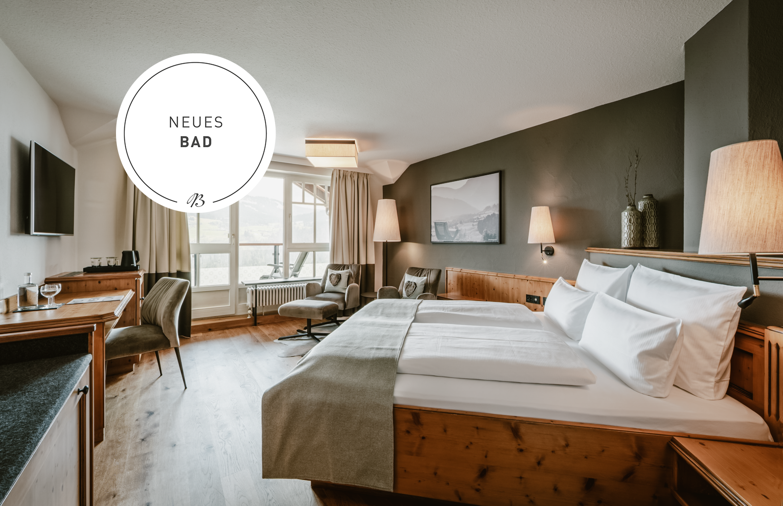 ROOM SÄNTIS - Bergkristall - Mein Resort im Allgäu