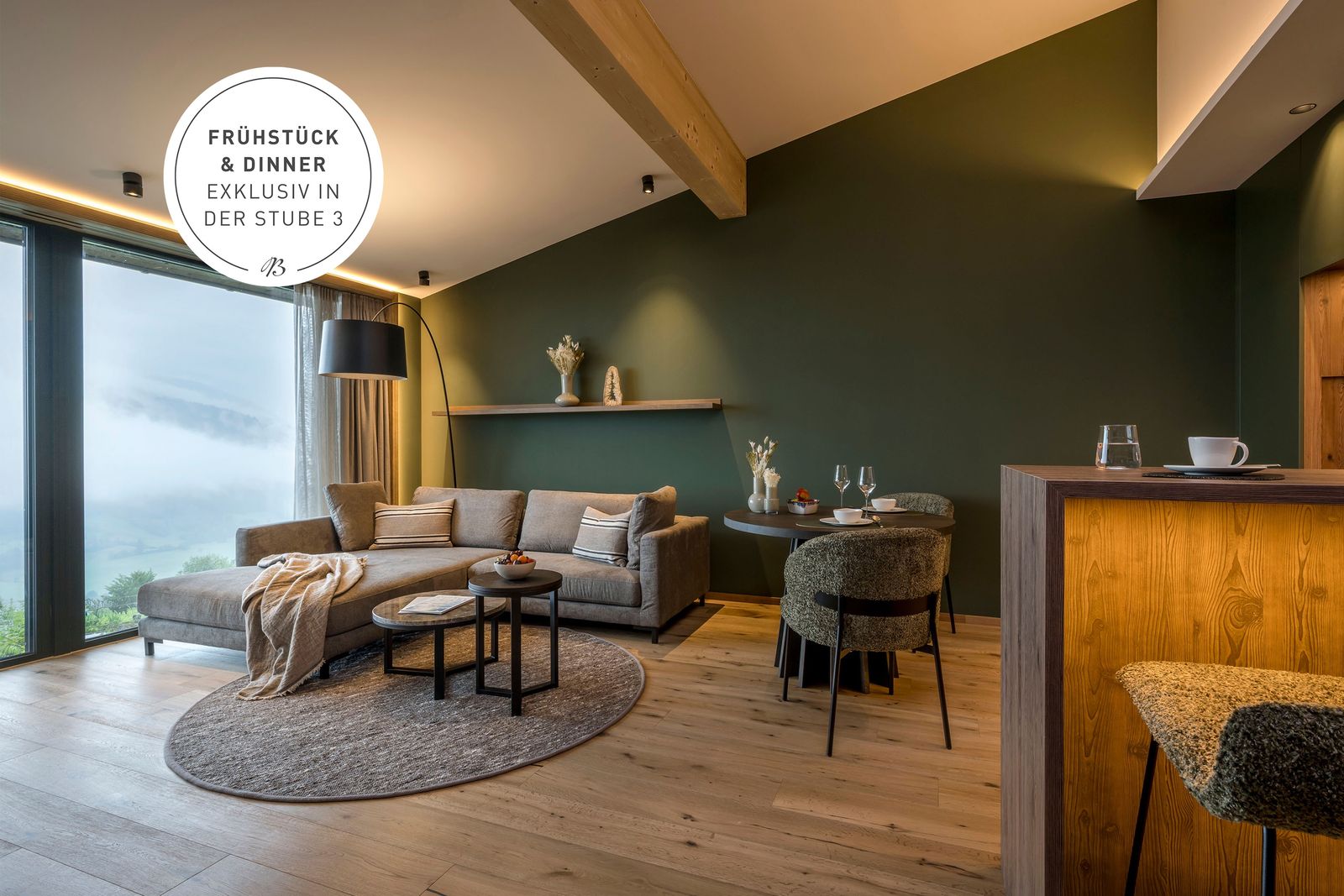 BERG SUITE mit Balkon - Bergkristall - Mein Resort im Allgäu