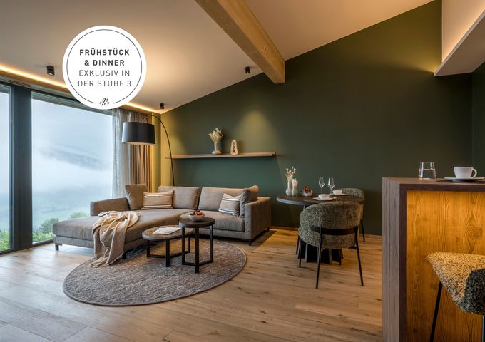 Hotel Zimmer: BERG SUITE mit Balkon - Bergkristall - Mein Resort im Allgäu